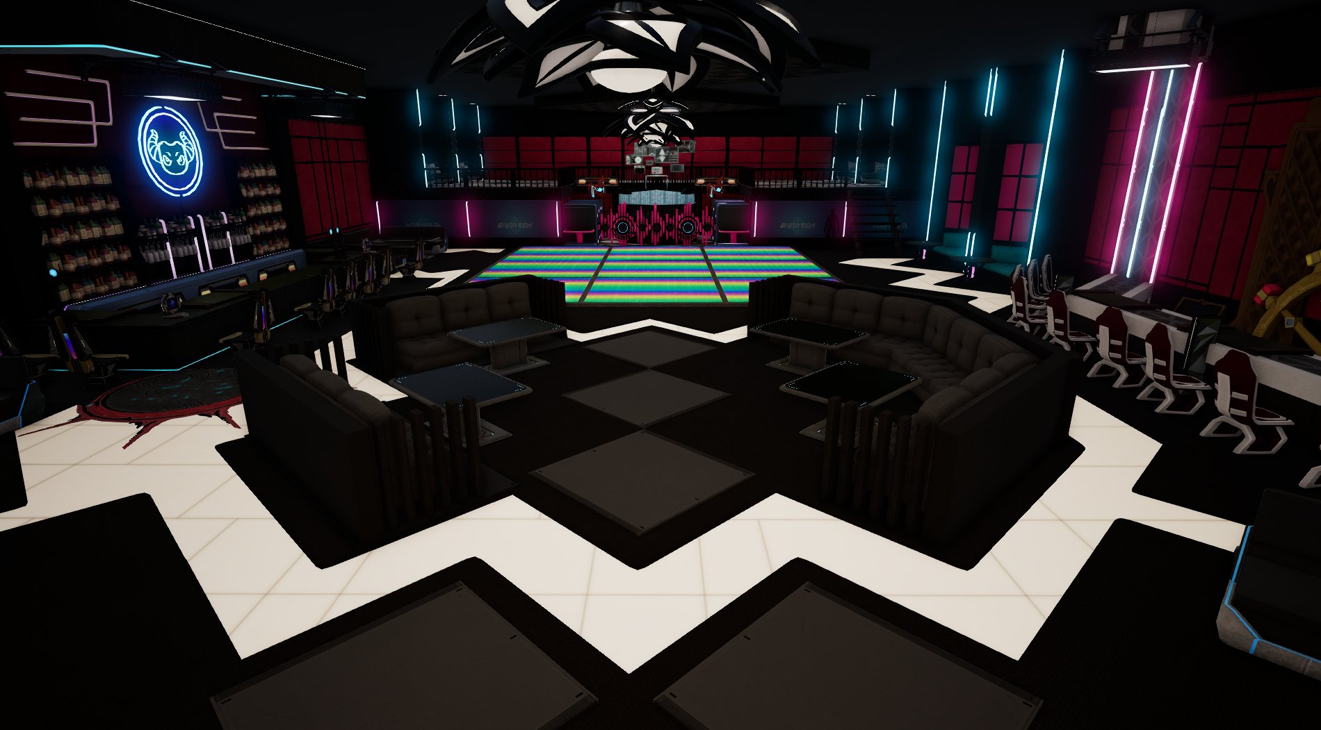 Main dance floor and lounge