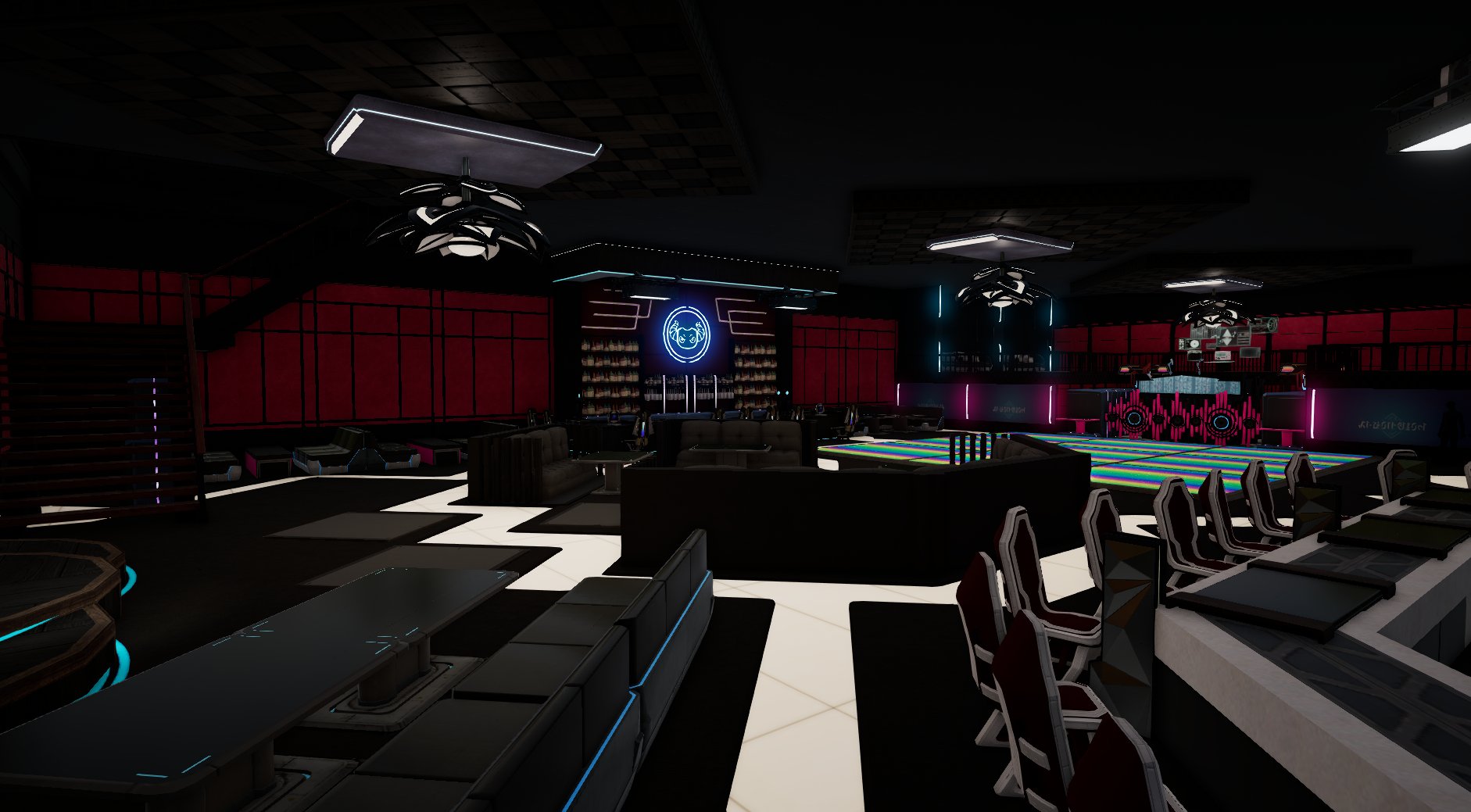VIP seating area