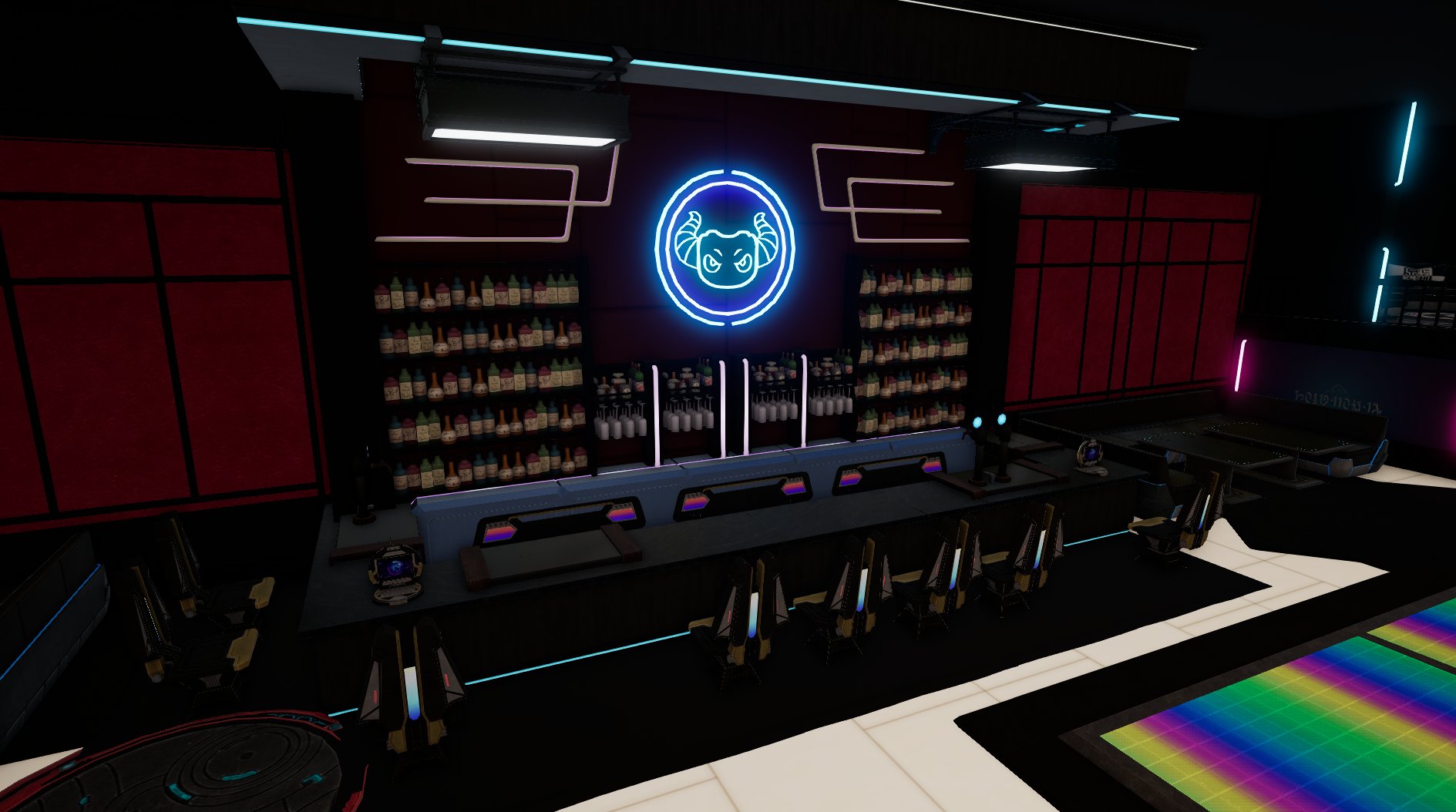 The bar